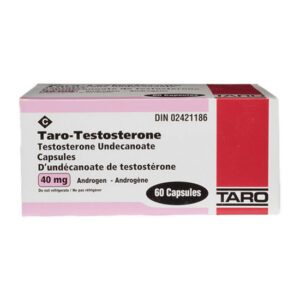 Taro-Testosterone Undecanoate oral testosterone in Canada
