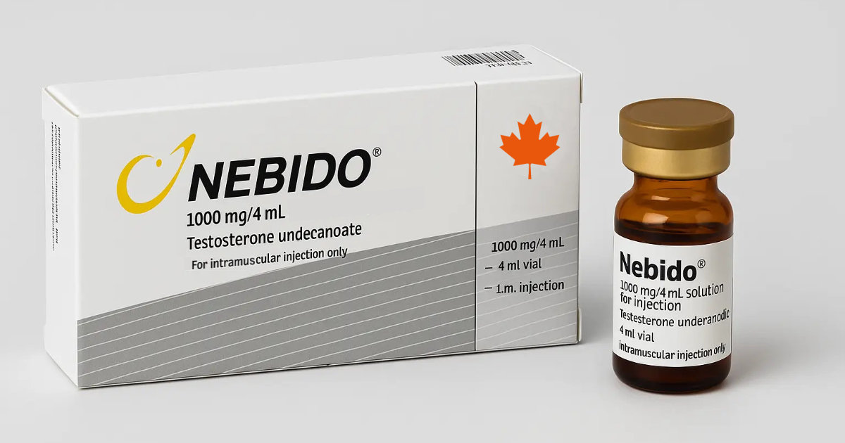 Nebido Is Coming to Canada: Impact on Testosterone Shortages
